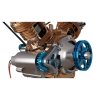 2V DM14 dvouválcový model motoru obr 5