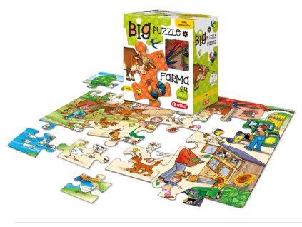 1801 puzzle big farma baby velke puzzle pro nejmensi