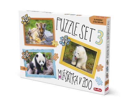 1864 puzzle set 3 mladatka v zoo