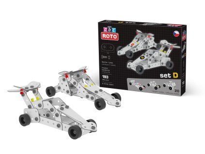 ROTO ABC - Auta, set D - výprodej