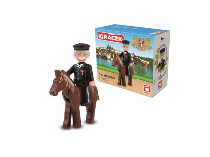 2257 igracek tomas g masaryk figurka s konem