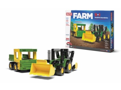 2527 roto 9v1 farm farmarska technika ceska stavebnice