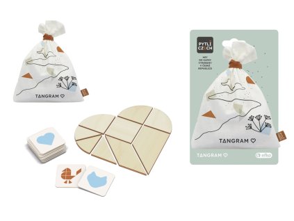 2929 pytliczech tangram srdce drevene hlavolamy do kapsy