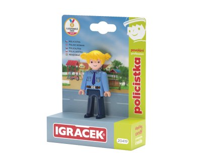 3142 igracek policistka figurka s prislusenstvim