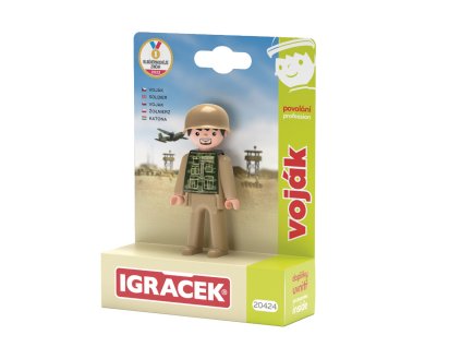 3151 igracek vojak figurka s prislusenstvim