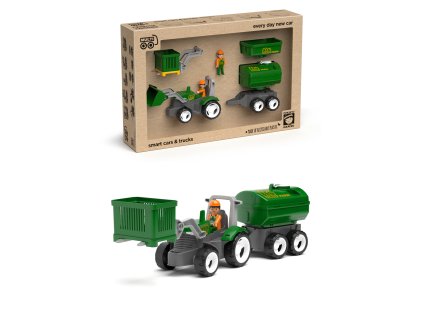 3238 eco multigo farm set figurky igracku farmaru s traktorem