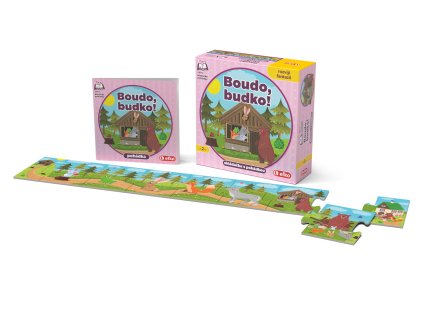 Boudo, budko - skládačka s pohádkou EFKO