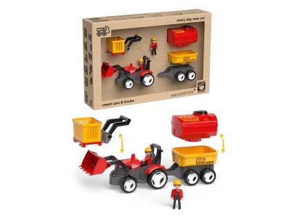 ECO MultiGO Farm set – figurky Igráčků farmářů s traktorem