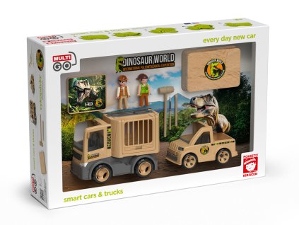 MultiGO Expedice Dino – Igráčci paleontologové, auta, vykopávka