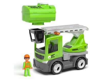ECO MultiGO City 2+1 - Igráček, auto, žebřík, cisterna, poškozený obal