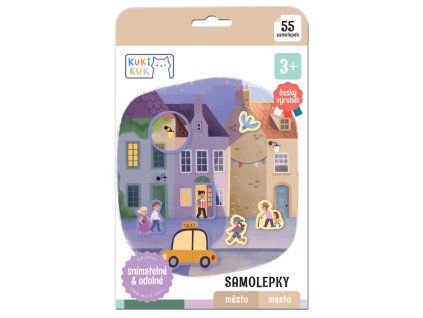 KukiKuk - Samolepky Město