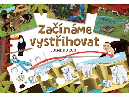 649 zaciname vystrihovat jdeme do zoo vystrihovanka
