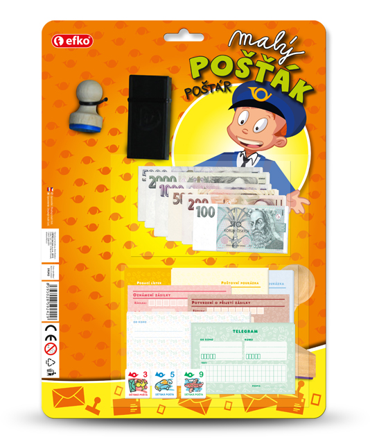 Malý pošťák - hrací set