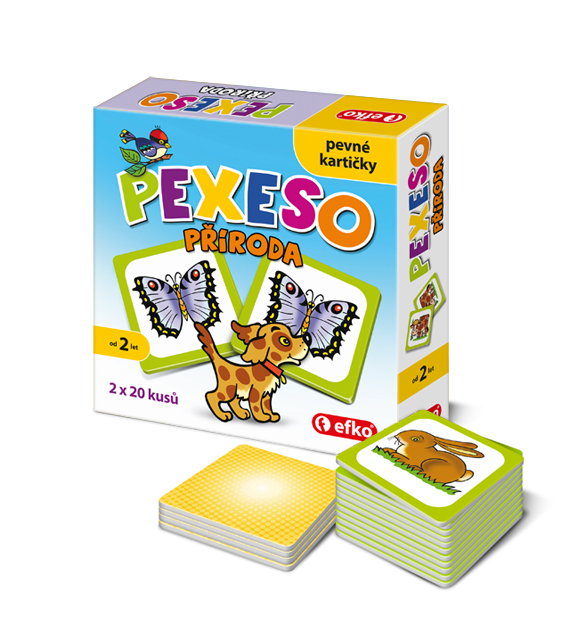 Pexeso Příroda BABY - dětská hra