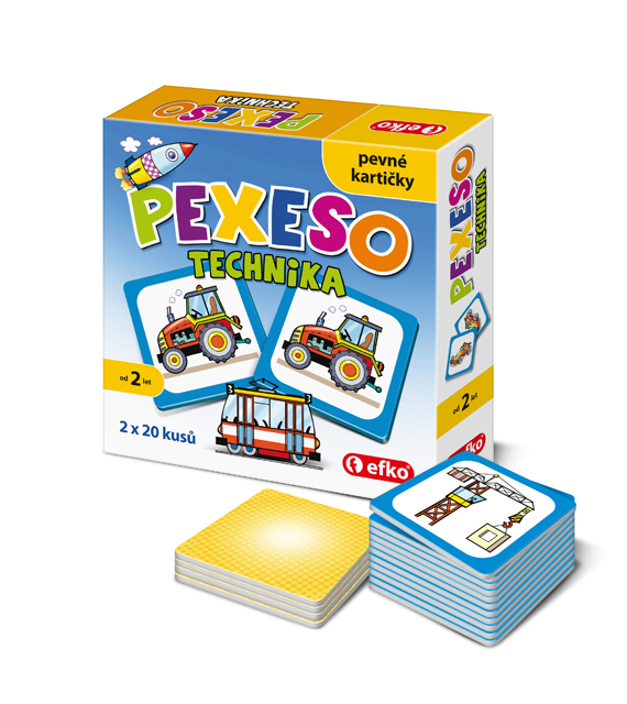Pexeso Technika BABY - dětská hra