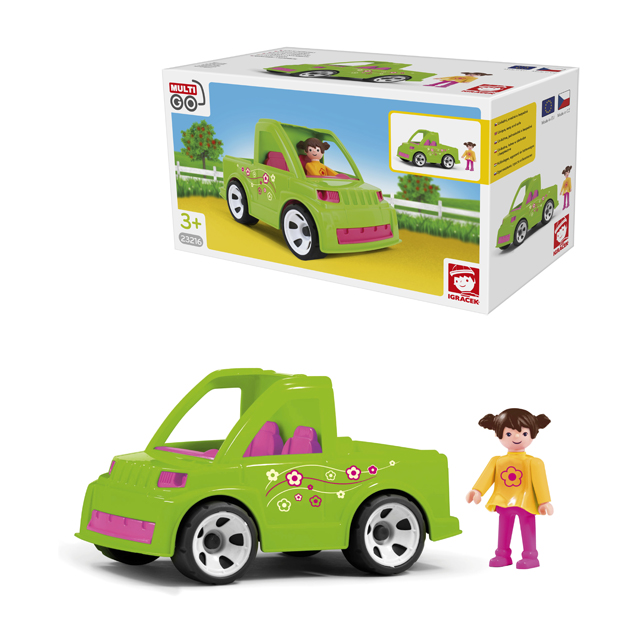 Igráček MultiGO Auto se zahradnicí