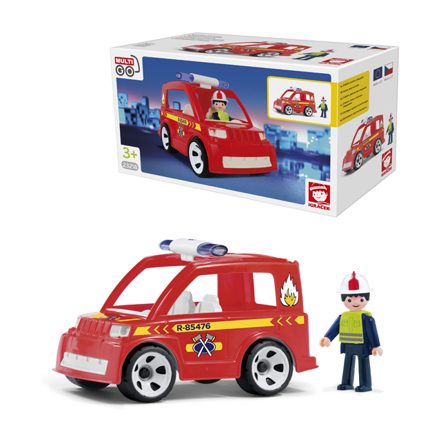 Igráček Hasičské auto s hasičem