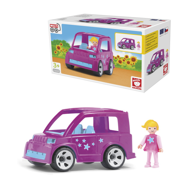 Igráček Auto s Pinky star