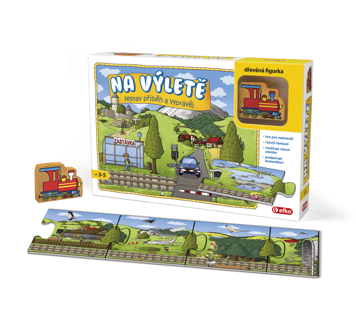 Hra Na výletě - puzzle s příběhem