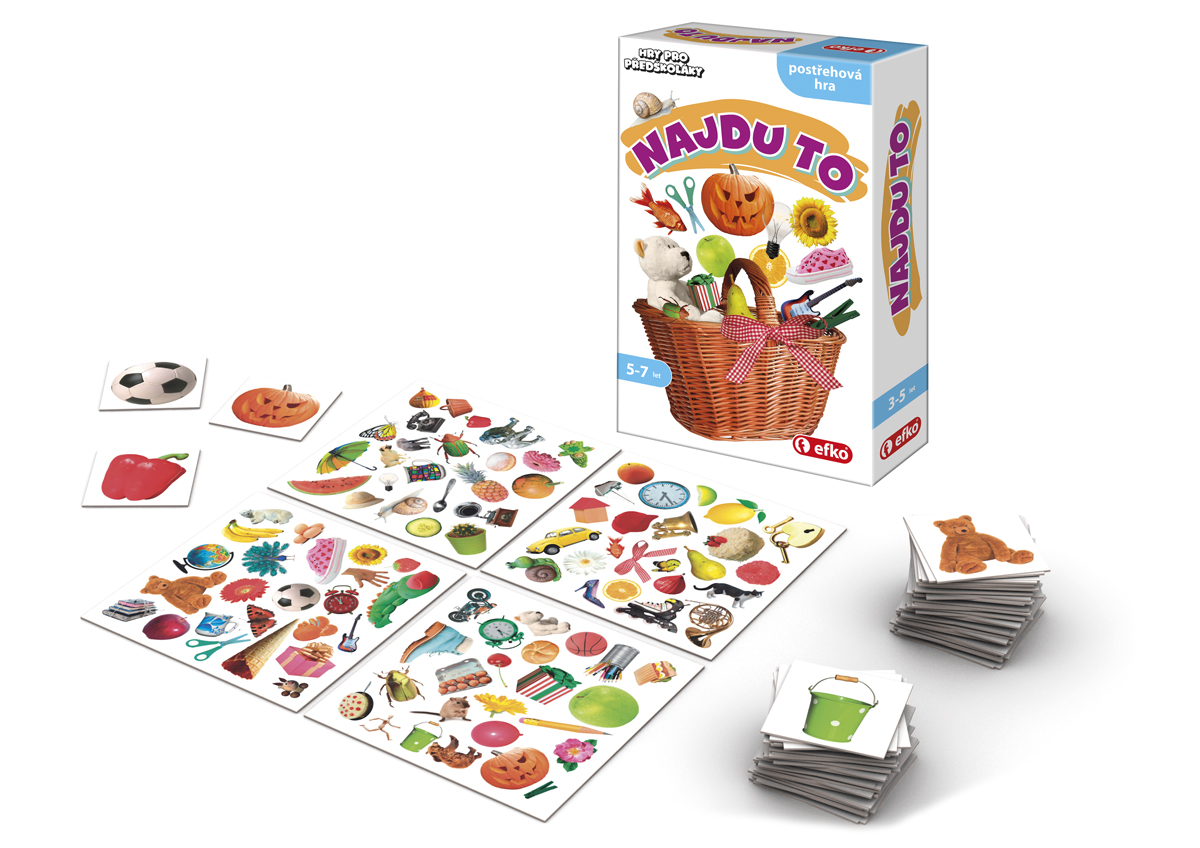 Hry pro předškoláky – Najdu to