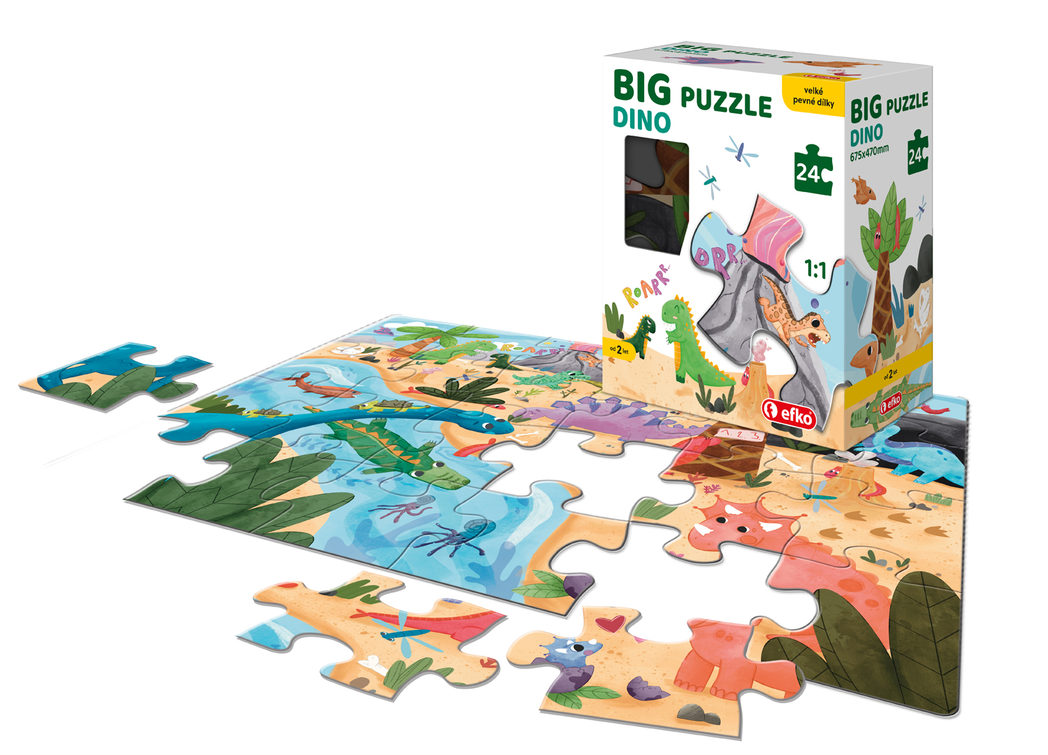 Puzzle BIG – Dino