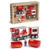 ECO MultiGO Fire set - figurky Igráčků hasičů s auty