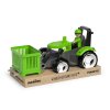 ECO MultiGO Zelený traktor s vidlemi, paleta, koš, Igráček