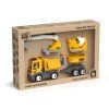 ECO MultiGO Build set - figurky Igráčků stavbařů s auty, poškozený obal