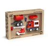 ECO MultiGO Fire set - figurky Igráčků hasičů s auty, poškozený obal