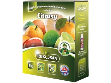 Rokosan Citrusy - sypké hnojivo z rohoviny