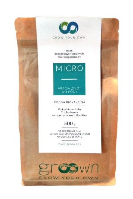 Levně Groown MICRO - půdní biovakcína kilogram: 10 kg