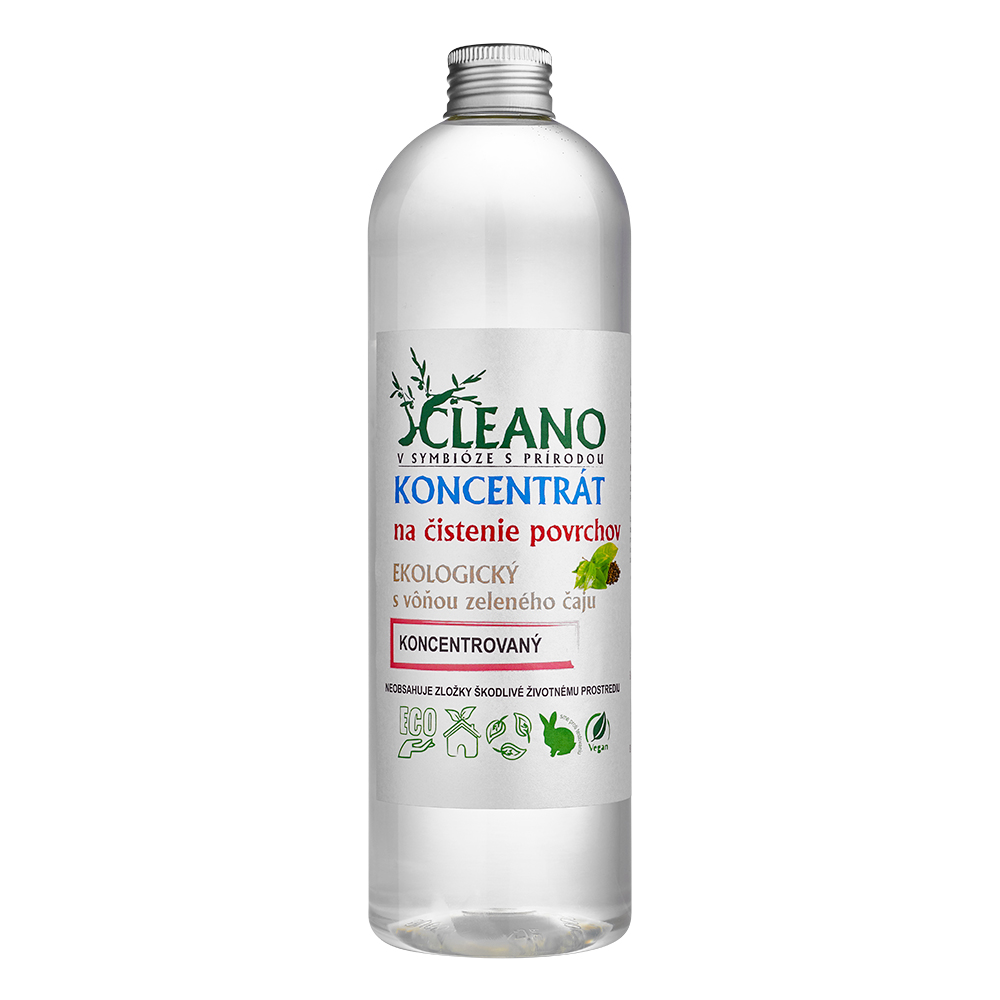 Levně Cleano - koncentrát pro čištění všech povrchů Zelený čaj