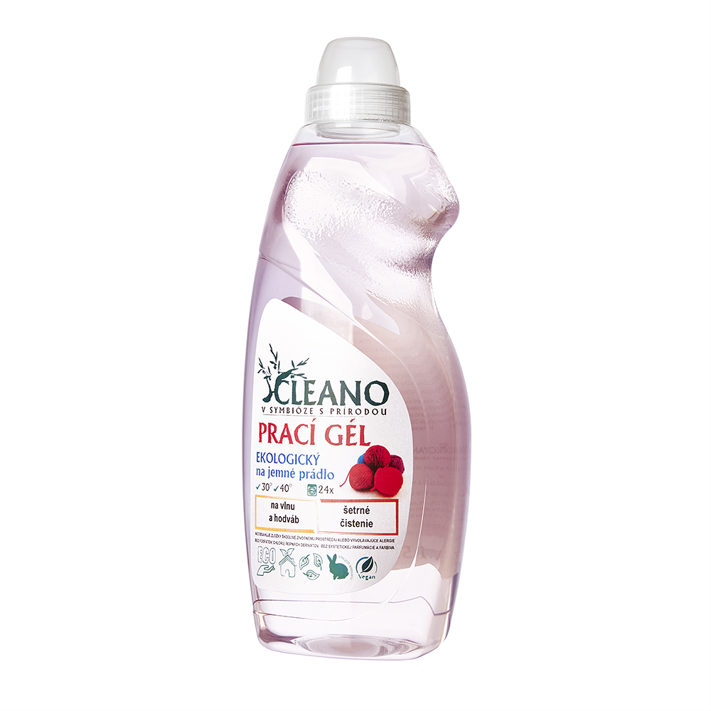 Levně Cleano prací gel - na jemné prádlo