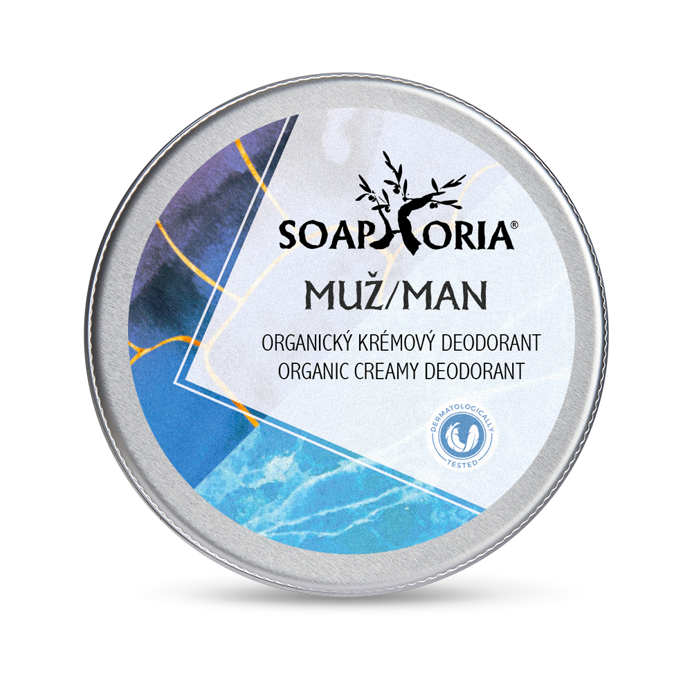 Levně Soaphoria - Muž / Man organický krémový deodorant