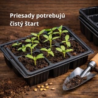 Silná sezóna začína čistým štartom 🌱 Pri priesadách je hygiena rovnako dôležitá ako hnojivo – čisté nádoby, kvalitný...