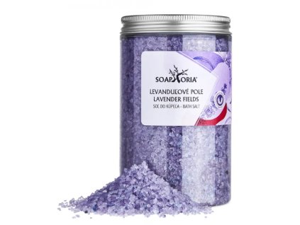 Soaphoria - fürdősó LEVENDULAMEZŐ