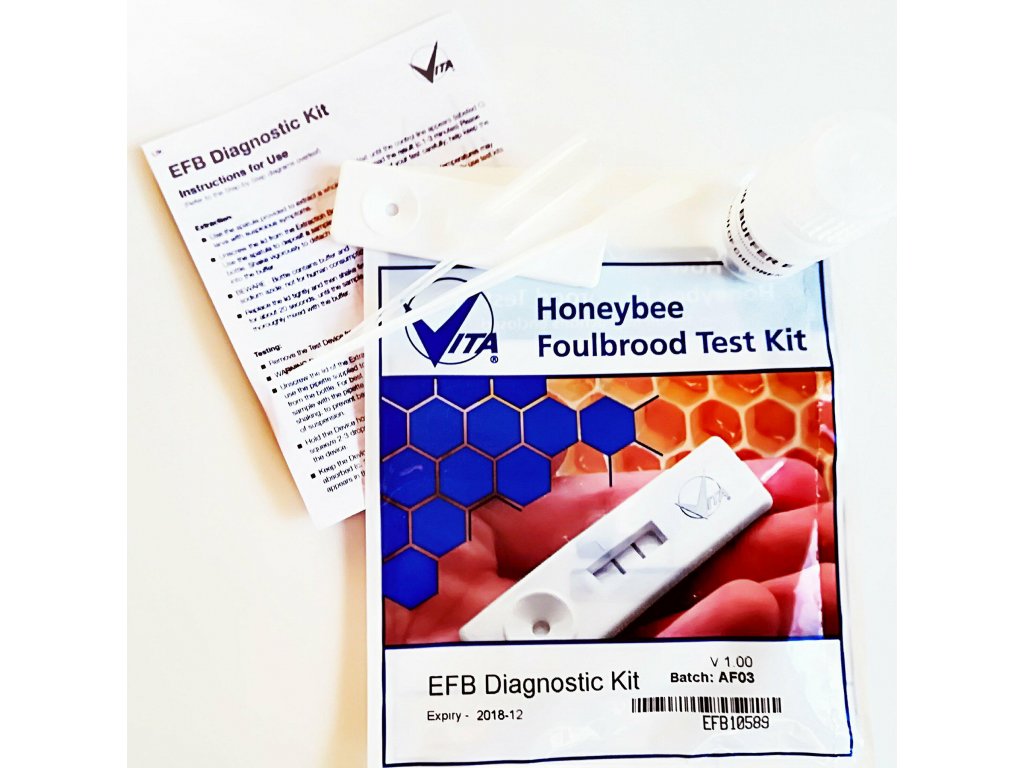 EFB test na hnilobu včelieho plodu