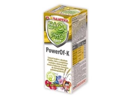 Listové hnojivo PowerOf -K proti mrazu