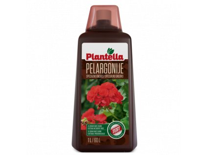 Plantella - tekuté špeciálne hnojivo pre pelargónie