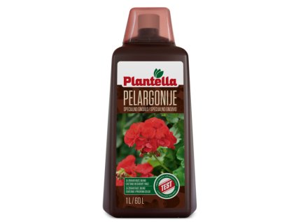 Plantella - tekuté špeciálne hnojivo pre pelargónie
