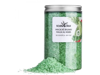 Soaphoria soľ do kúpeľa magické bylinky