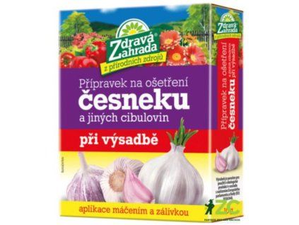 zdrava zahrada na cesnak