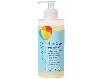 sonett tekute mydlo na ruky sensitive 300 ml