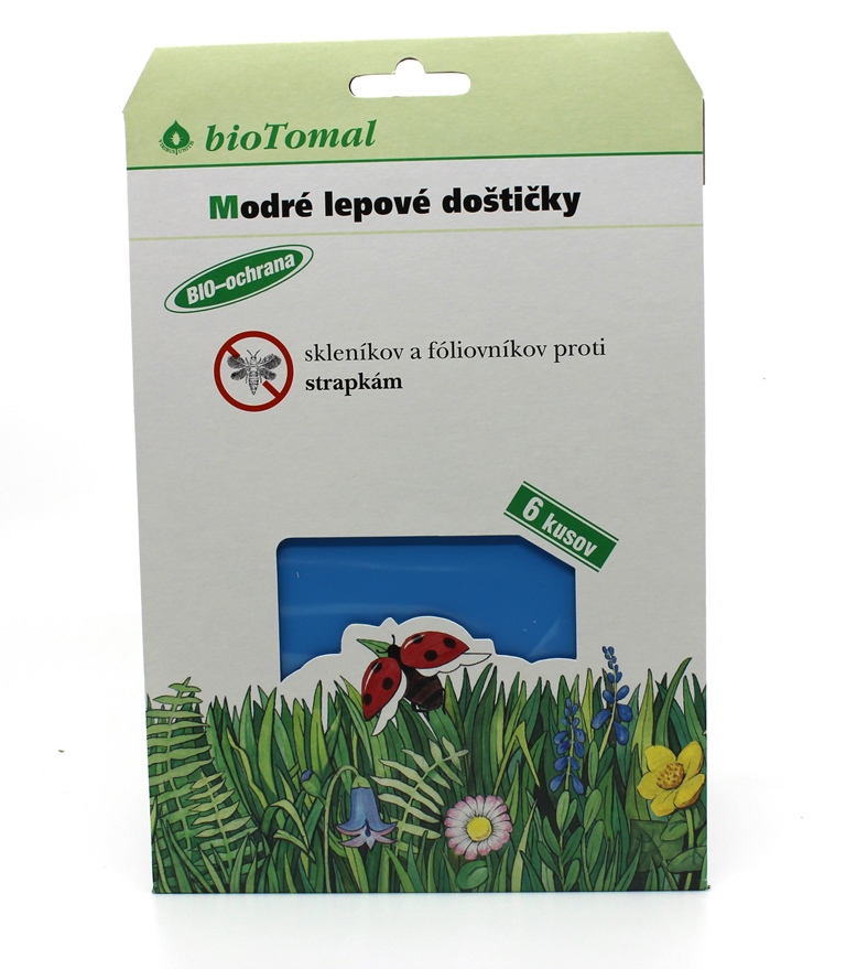 Lepové doštičky modré Balenie: 6ks