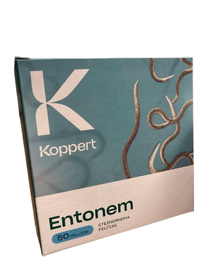 KOOPERT ENTONEM - Steinernema feltiae Balenie: 250 milionov