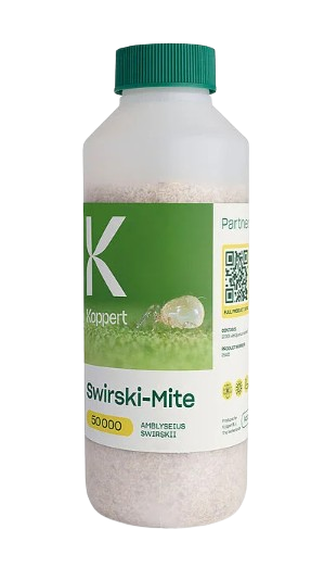 Swirski Mite | Amblyseius swirskii Balenie: 50000 ks