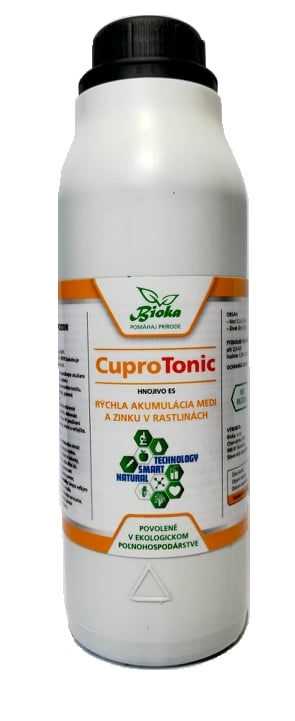 Bioka Cuprotonic - listové hnojivo liter: 1,00