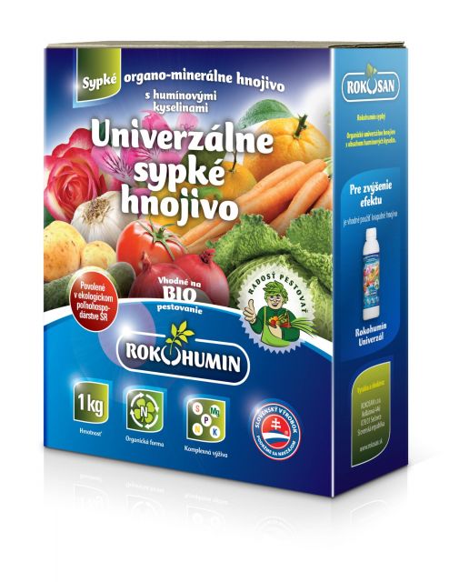 ROKOSAN, Slovensko ROKOHUMIN - Univerzálne sypké hnojivo