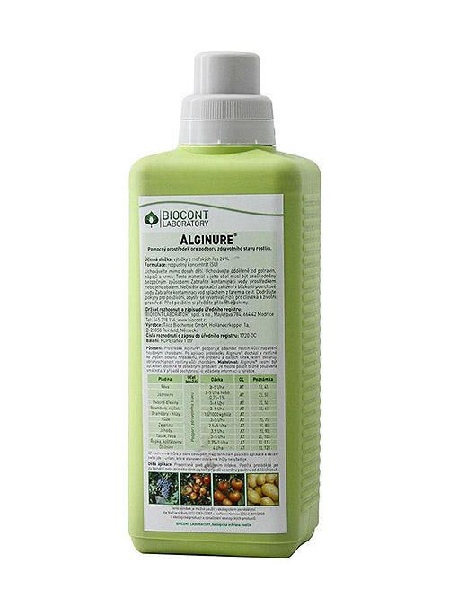 Alginure - biologický prípravok voči chorobám liter: 1,00