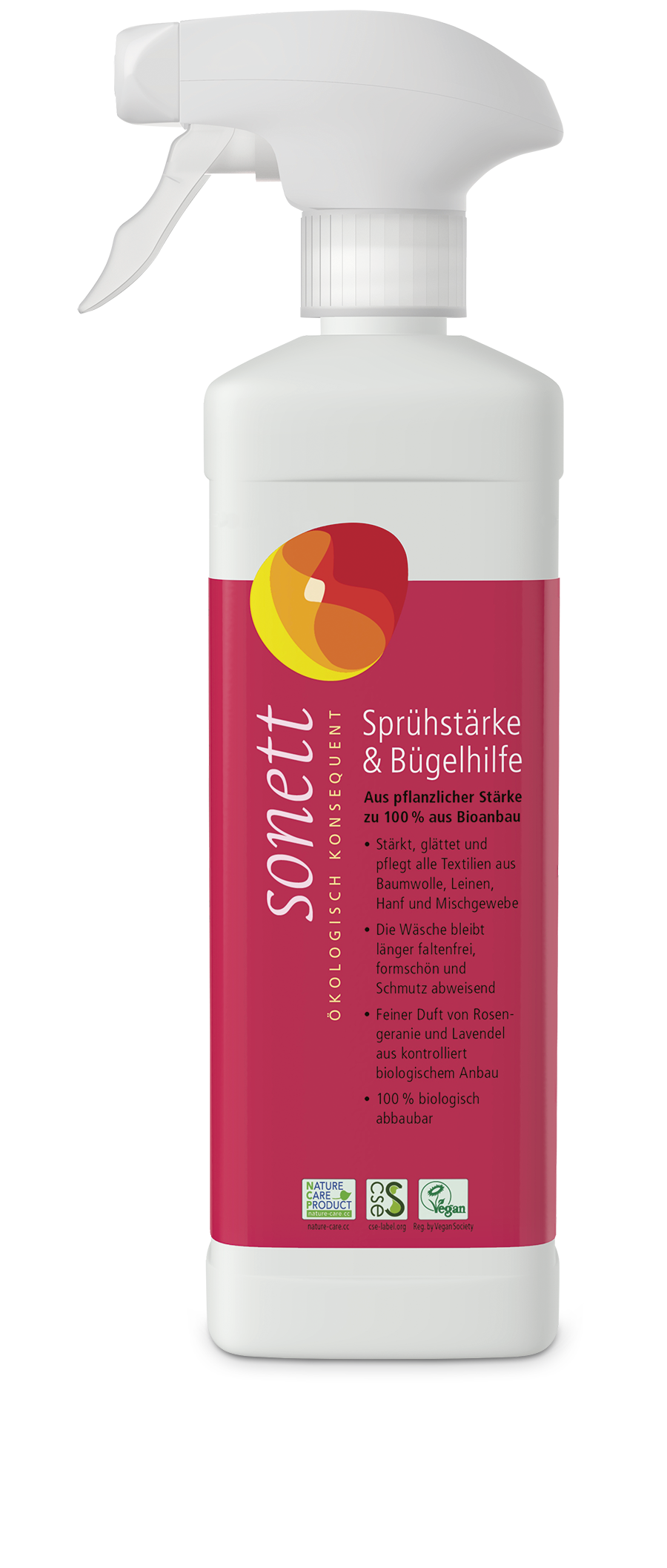 SONETT - Tekutý škrob na žehlenie bielizne STARCH SPRAY mililiter: 500,00